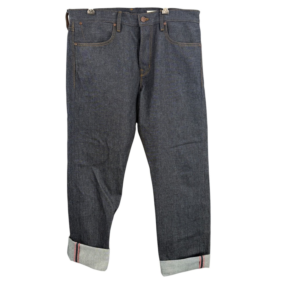 Blackthorn Denim Chieftain Straight 171 Selvedge USA Made Size 34x34 Sanforized